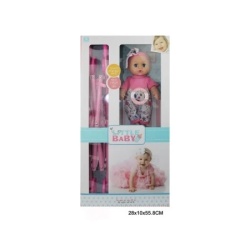 Boneca lutka set beba 655-3c little baby ( 858040 )