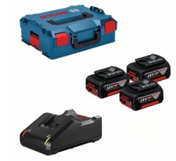 Bosch 3x GBA 18V 5.0 Ah + GAL 18V-40 set alata ( 0615990L3T )