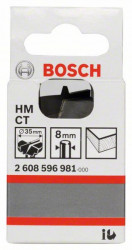 Bosch čeona glodala za klap šarke, tvrdi metal 35 x 56 mm, d 8 mm ( 2608596981 ) - Img 3