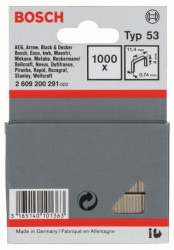 Bosch spajalica od tanke žice tip 53 11,4 x 0,74 x 4 mm ( 2609200291 )