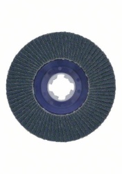 Bosch X-Lock lamelne ploče, ravna verzija, plastična ploča, ?115 mm, G 60, X571, best for metal, 1 komad D= 115 mm G= 60, ravna ( 26086192