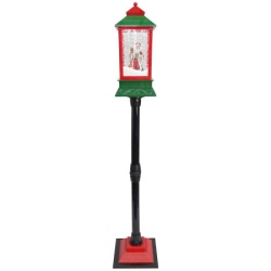 Božićni podni fenjer 148 cm, zeleno-crveni ( 41-883000 )