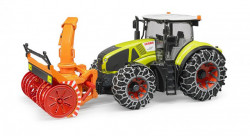 Bruder Traktor Claas Axion 950 sa lancima i čistaćem za sneg ( 030179 ) - Img 5