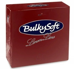 BulkySoft Linen Line Airlaid salveta bordo 40x40cm 50/1 1sl ( 122-C32122E20 )