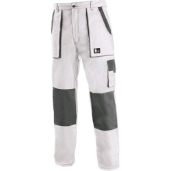 Canis Radne pantalone do struka luxy josef belo-sive vel.52 ( 55230 )