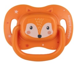 Canpol babies silikonska varalica 0-6m cute animals orange 34/924_ora ( 34/924_ora ) -2