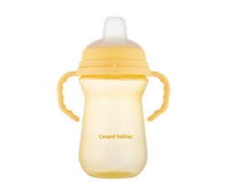 Canpol babies solja 250ml sa silikonskim kljunom (56/615) - yellow ( 56/615_yel )