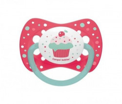 Canpol varalica silicon symmertrical 6-18m 23/283 Cupcake - pink ( 23/283_pin )