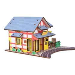 Čarolijashop 3d drvena puzzle - ČAJDŽIJNICA ( 718)-3