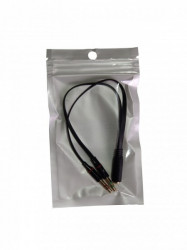 CCA-418A ** Gembird 3.5mm Headphone Mic Audio Y Splitter Cable Female to 2x3.5mm Male adapter (95) - Img 2