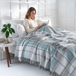 Ćebe Cozy 180x220cm Inka Mint - Akril/Pamuk ( VLK000381-inkamintc )