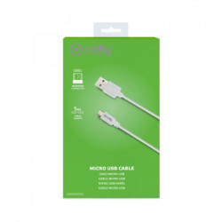 Celly micro USB kabl ( USBMICROW ) - Img 2
