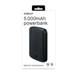 Celly Power bank od 5000mAh eksterna baterija u crnoj boji ( PBE5000EVOBK )-2