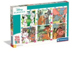 Clementoni maxi puzzle disney klasici 104 dela ( CL25016 )