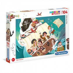 Clementoni puzzle 104 the pirates ( CL27278 ) - Img 1