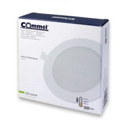 Commel LED panel 12w, okrugli ugradni. cct sklopka ( c337-314 ) - Img 2