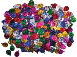 Crafty ruby, kraft konfete, baloni, 15 x 11mm, 14g ( 137045 ) - Img 1