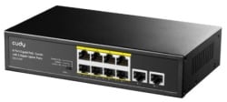 Cudy GS1010PS2 8-Port Gigabit PoE+ Switch with 2 Gigabit Uplink ports and 2 Gigabit SFP slot 120W-2