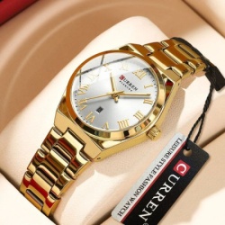 Curren 9095 gold white sat-2