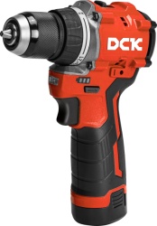 DCK KDJZ1250EK akumulatorska bušilica - odvijač bez četkica, sa 2x2.0Ah baterije i punjačem, 12V ( KDJZ1250EK )