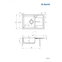 Deante deante sudopera leda 67/bg/o zrd 5113 - Img 2