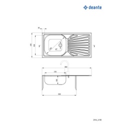 Deante deante sudopera techno 76/ix/o/16-2