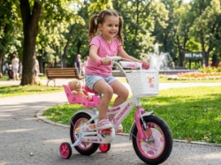 Dečija bicikla 12" Ice cream belo roze ( SM-12102 )