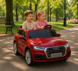 Dečiji auto na akumulator Audi Q5 4x4 Dvosed Licencirani – Crveni