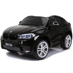 Dečiji auto na akumulator - BMW X6 M Dvosed Crni - Licencirani Model - Img 2