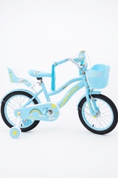 Deciji bicikl sa pomoćnim točkovima Pony Bike 723-16 plava