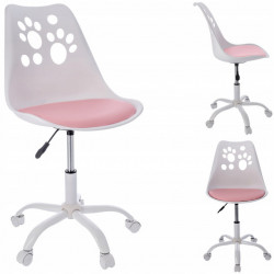 Dečja stolica JOY sa mekim sedištem - Belo/roze ( CM-976849 )