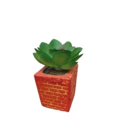 Dekordom cvet u saksiji - succulent cube 654 - n44 ( 024277 )-3