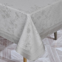 Dekordom t7922-601 Stolnjak linen lux 150x220 grey ( 025289 )