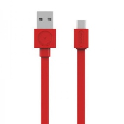 Designnest Flat micro usb kabl, crveni ( 10452rd/usbmbc )
