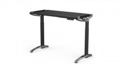 Devana E3 Adjustable Desk Black/Chrome ( 029219 )
