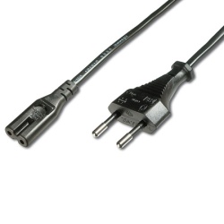 Digitus Kabl za napajanje C7 na euro 1.8m crni ( ak-440104-018-s )
