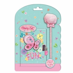 Dnevnik sa olovkom butterfly fun 56l bp642301 ( 09/70024 )