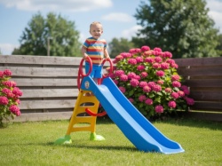 Dohany Tobogan Veliki 2m ( 502771 ) - Plavi spust - žute merdevine