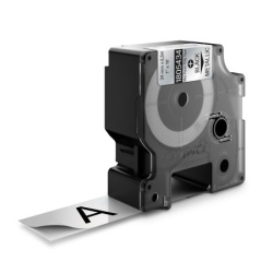 Dymo traka industrijska poliester 24mm crna/metalik ( DY1805434 )