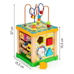 Eco toys drvena edukativna kocka mula sorter ( HM015473 ) - Img 5