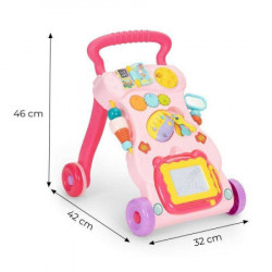 Eco toys edukativna baby guralica huanger pink ( HE0823 ) - Img 3