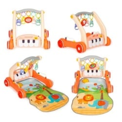 Ecotoys Edukativna guralica sa podlogom za decu 2u1 piano ( HE0638 )-1