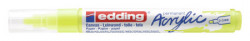 Edding akrilni marker E-5100 medium 2-3mm obli vrh neon žuta ( 12MA51GN ) - Img 4