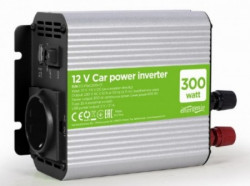 EG-PWC300-01 Gembird 12V Auto inverter DC/AC 300W+USB port - Img 1