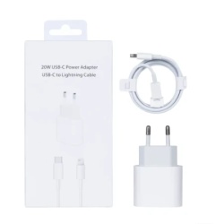 Eima EM-20 USB-C 20W PD Quick Charge 3.0 za Iphone + kabal Type C na Lighting Kućni punjač