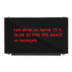 Ekran za laptop LED 15.6 SLIM 30 FHD IPS KRAĆI sa kacenjem ( 107422 )  - Img 1