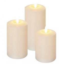 Emos LED set dekorativnih voštanih sveća sa tajmerom 10/12,5/15cm, 3x3x aaa vintage dccv15 ( 2884 ) - Img 1