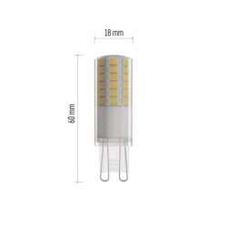 Emos LED sijalica classic dimmabilna jc 4,2w g9 ww zq9125d ( 3324 ) - Img 3