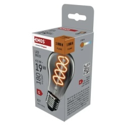 Emos z55311 Led sijalica deco smoked a60 4,5w(19w) 180lm e27 flame ( 3747 )