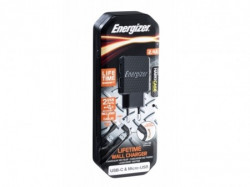 Energizer Hardcase Wall Charger 2USB+2 Cables (Micro+USB-C) Black LifeTime garancija ( AC2BEULCMM ) - Img 2